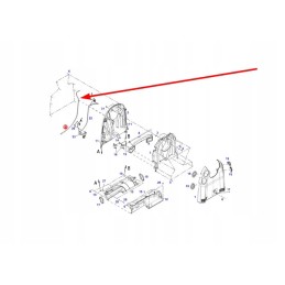 X591201202903 air distributor cable