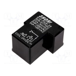 1 pcs x SHORI ELECTRIC - S12-PAS-24 - Relay: electromagnetic, SPST-NO, Ucoil: 24VDC, Icontacts max: 30A