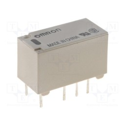 1 pcs x OMRON OCB - G6S-2 24VDC - Relay: electromagnetic, DPDT, Ucoil: 24VDC, Icontacts max: 2A, PCB