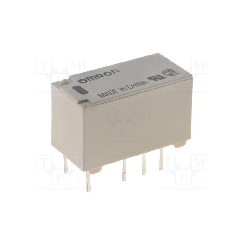 1 pcs x OMRON OCB - G6S-2 24VDC - Relay: electromagnetic, DPDT, Ucoil: 24VDC, Icontacts max: 2A, PCB
