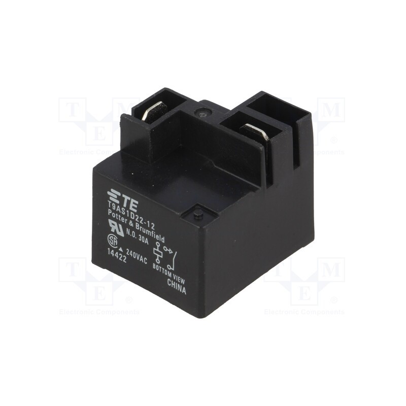 1 pcs x TE Connectivity - 1-1419104-7 - Relay: electromagnetic, SPST-NO, Ucoil: 12VDC, 30A, Ucoil min: 9VDC