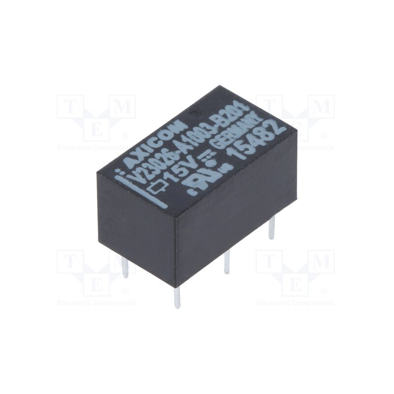 1 pcs x TE Connectivity - 1-1393774-0 - Relay: electromagnetic, SPDT, Ucoil: 15VDC, 1A, 0.46A/150VAC, THT