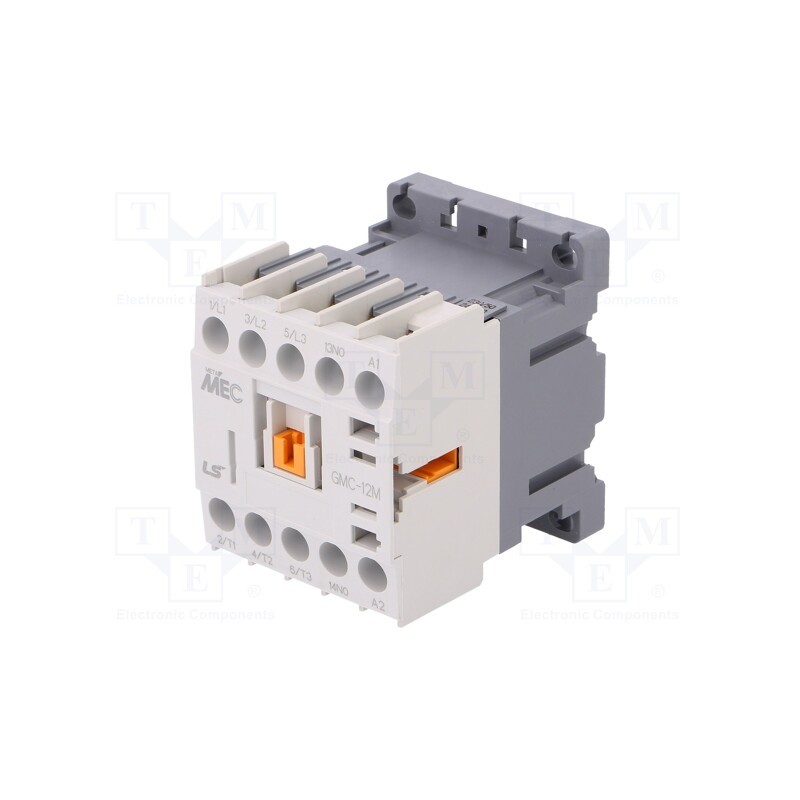 1 pcs x LS ELECTRIC - GMC-12M 230VAC 1A - Contactor: 3-pole, NO x3, Auxiliary contacts: NO, 230VAC, 12A, IP20