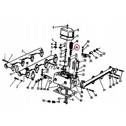 Inner head valve spring Ursus C 360
