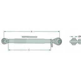 Ursus c 360 central connector no. 46650440