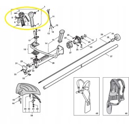 Star steering handle complete with Stig shifters