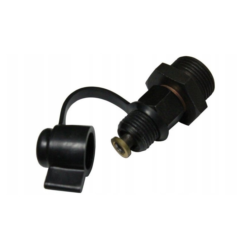 Pumping valve screwed into the tank 22x1 5