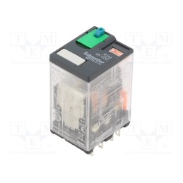 1 pcs x SCHNEIDER ELECTRIC - RXM2AB1ED - Relay: electromagnetic, DPDT, Ucoil: 48VDC, Icontacts max: 12A