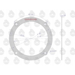 Set of final drive seals 50528020 50