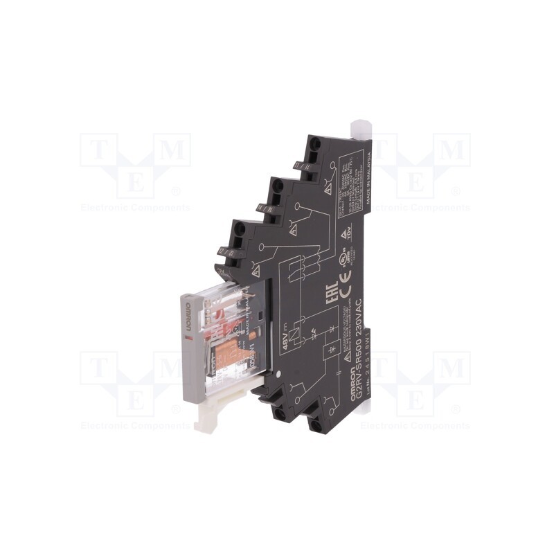1 pcs x OMRON - G2RV-SR500 AC230 - Relay: interface, SPDT, Ucoil: 230VAC, 6A, 6A/250VAC, 6A/30VDC