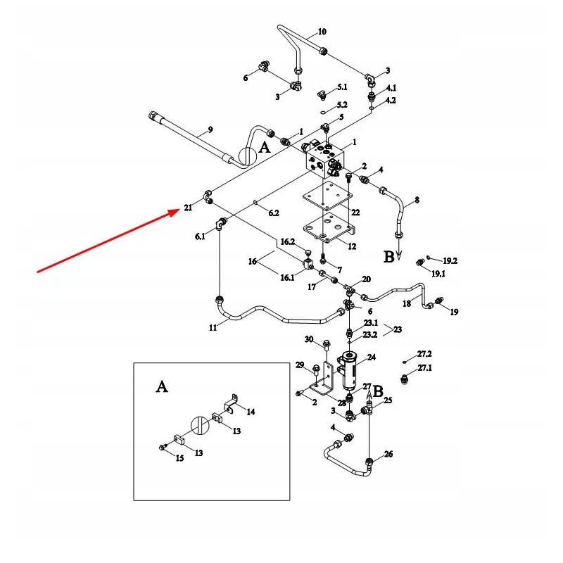 Te2s403010015ak gear steel tube