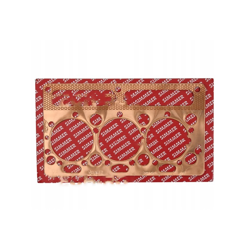 All-copper head gasket with silicone for mf