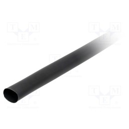 80 m x TE Connectivity - ATUM-24/8-0-SP - Heat shrink sleeve, glued, 3: 1, 24mm, black, polyolefine, reel