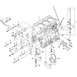 KM385t 01300l oil level dipstick