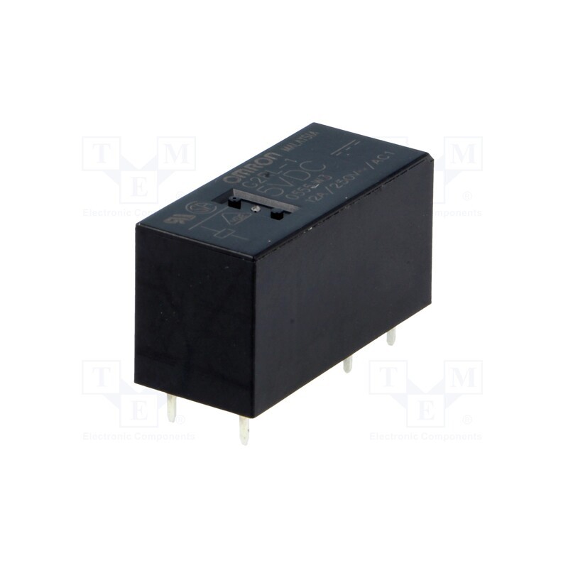 1 pcs x OMRON OCB - G2RL-1 5VDC - Relay: electromagnetic, SPDT, Ucoil: 5VDC, Icontacts max: 12A, PCB