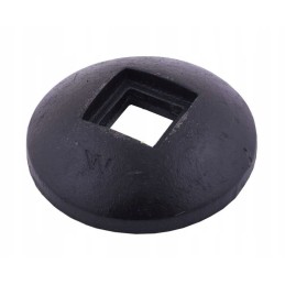 End cap of a Warynski disc harrow