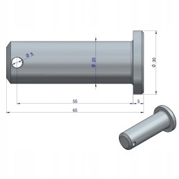 Hanger mounting pin c 330 c 360 original
