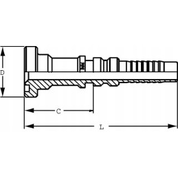 4sh dn20 tip, oe38 flange 1mm