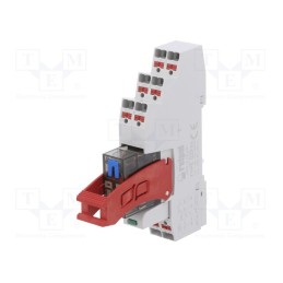 1 pcs x RELPOL - PI84P-024DC-M41G-PS-2012 - Relay: interface, DPDT, Ucoil: 24VDC, 8A, 8A/250VAC, 8A/24VDC, 100mΩ