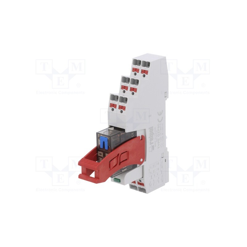 1 pcs x RELPOL - PI84P-024DC-M41G-PS-2012 - Relay: interface, DPDT, Ucoil: 24VDC, 8A, 8A/250VAC, 8A/24VDC, 100mΩ