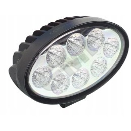 Work light halogen lamp 8 LED 24W oval a