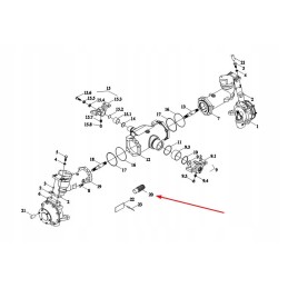 Tc02311170050 tie rod end cover