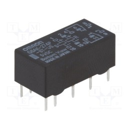 1 pcs x OMRON OCB - G6AK-274P-ST-US 5VDC - Relay: electromagnetic, DPDT, Ucoil: 5VDC, Icontacts max: 2A, PCB