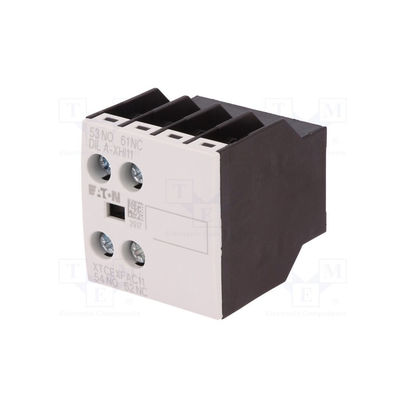 1 pcs x EATON ELECTRIC - DILA-XHI11 - Auxiliary contacts, Leads: screw terminals, front