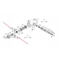 Tc02311010034 differential gear