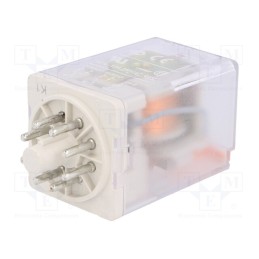 1 pcs x RELPOL - R15-2012-23-5230-WT - Relay: electromagnetic, DPDT, Ucoil: 230VAC, Icontacts max: 20A