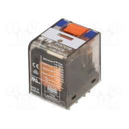 1 pcs x TE Connectivity - 8-1419111-3 - Relay: electromagnetic, 4PDT, Ucoil: 110VDC, Icontacts max: 6A