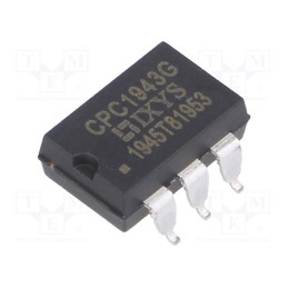 1 pcs x IXYS - CPC1943GS - Relay: solid state, Icntrl max: 100mA, 500mA, max.400VAC, SMT, DIP6