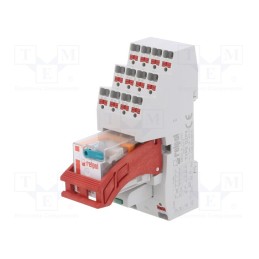 1 pcs x RELPOL - PIR2-024DC-M41G-PS-2012 - Relay: interface, DPDT, Ucoil: 24VDC, 12A, 12A/250VAC, 12A/24VDC