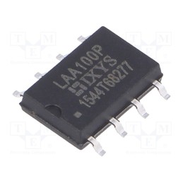 1 pcs x IXYS - LAA100P - Relay: solid state, SPST-NO x2, Icntrl max: 50mA, 120mA, 25Ω, SMT