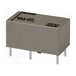1 pcs x PANASONIC - DSP1-DC9V-F - Relay: electromagnetic, SPST-NO + SPST-NC, Ucoil: 9VDC, 5A/250VAC