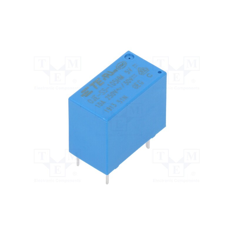 1 pcs x TE Connectivity - 2-1419128-9 - Relay: electromagnetic, SPST-NO, Ucoil: 5VDC, 10A, 10A/250VAC, PCB