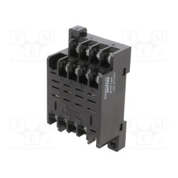 1 pcs x AMPHENOL ANYTEK - PTF14A00G - Socket, PIN: 14, 12A, 277VAC, for DIN rail mounting, Series: AL4C