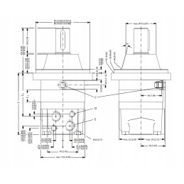 Powerful omsw smsw 250 hydraulic motor