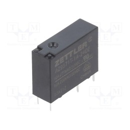 1 pcs x ZETTLER - AZ9371T-1A-24DE - Relay: electromagnetic, SPST-NO, Ucoil: 24VDC, 10A, 10A/277VAC