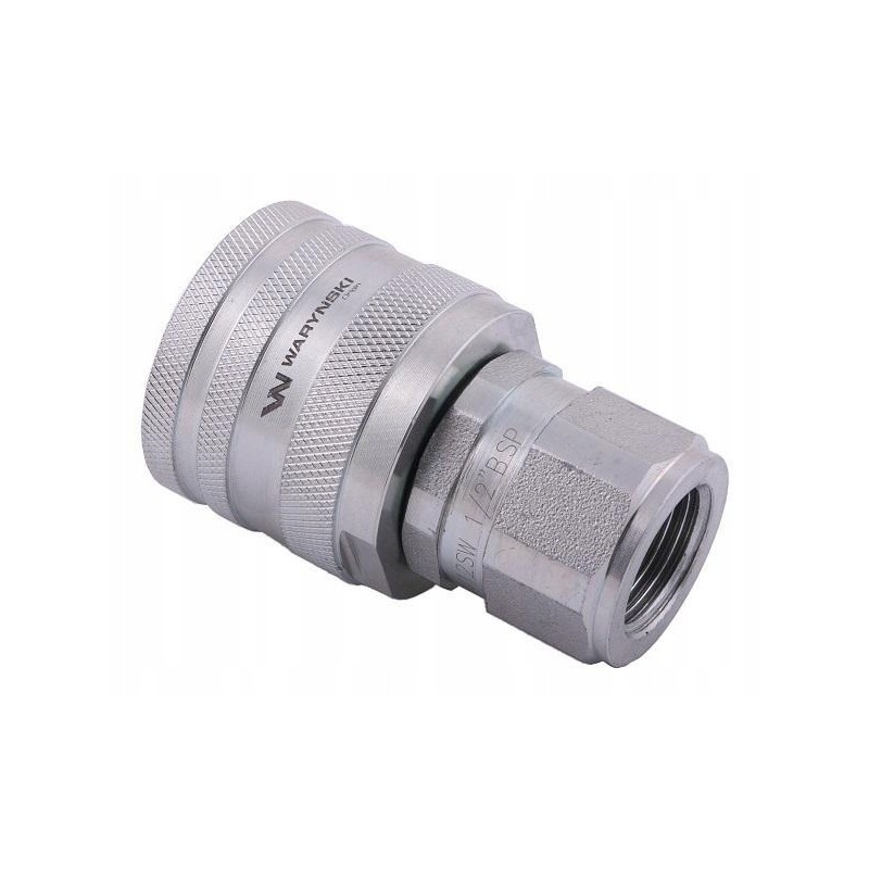 Screwed hydraulic quick connector, g1 plug 2