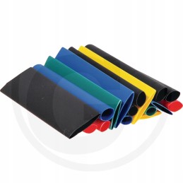 Heat shrink tubing, insulation, 45 mm, 20 pcs