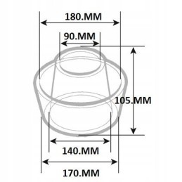 John Deere Massey Ford Air Filter Cover