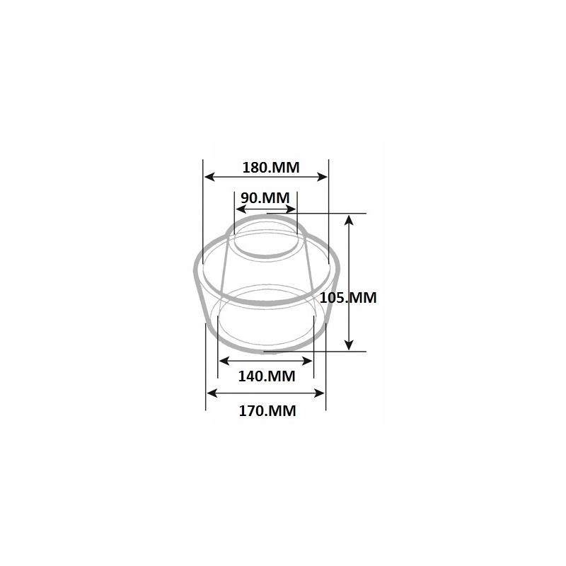 John Deere Massey Ford Air Filter Cover