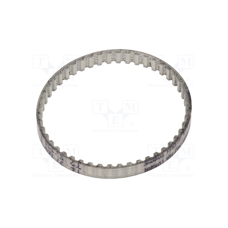 1 pcs x OPTIBELT - T2,5 120 477ZA - Timing belt, T2.5, W: 4mm, H: 1.3mm, Lw: 120mm, Tooth height: 0.7mm