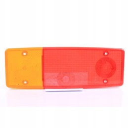 Lamp shade of combined lamp 549, left, plastic