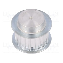 1 pcs x OPTIBELT - 27 AT5 20-200ZA - Belt pulley, AT5, W: 16mm, whell width: 27mm, Ø: 30.6mm, aluminium