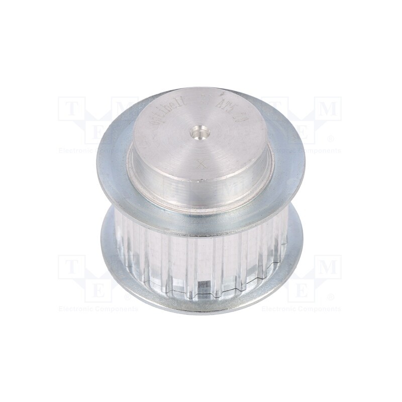 1 pcs x OPTIBELT - 27 AT5 20-200ZA - Belt pulley, AT5, W: 16mm, whell width: 27mm, Ø: 30.6mm, aluminium