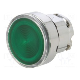 1 pcs x SCHNEIDER ELECTRIC - ZB4BW333S - Switch: push-button, 22mm, Stabl.pos: 1, green, IP66, flat, Pos: 2