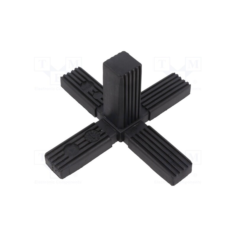 1 pcs x ELESA+GANTER - 430086 - Mounting coupler, for profiles, Mat: polyamide, -30÷100°C, I: 79mm