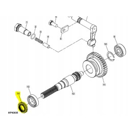 Drive system seal john deere LVU20680